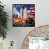 Diamond Painting -DIY Full Square Drill Fire Hero(45*45 CM)