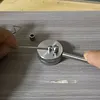 Handmade All Stainless Steel Mini Wire Bending Jig, Precision Metal Wire Shaping Tool for 1.5mm Copper Aluminum Iron Wire, DIY Robot Car & Windmill Lamp Craft Bending Tool