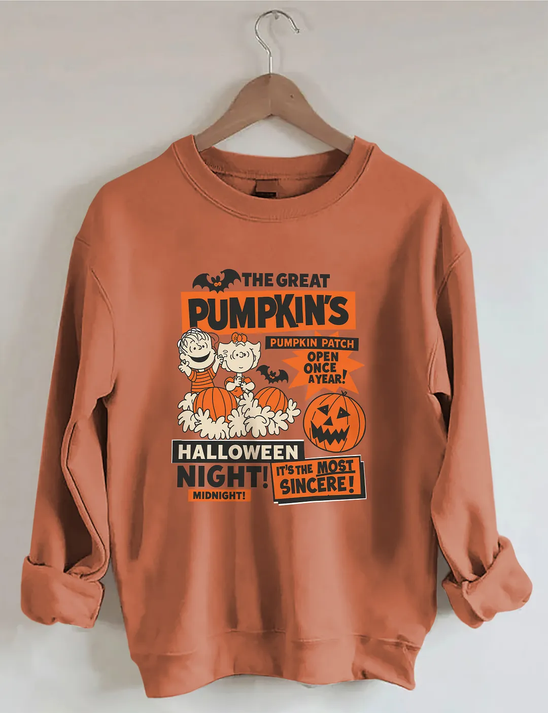 The Great Pumpkin Halloween Night Sweatshirt
