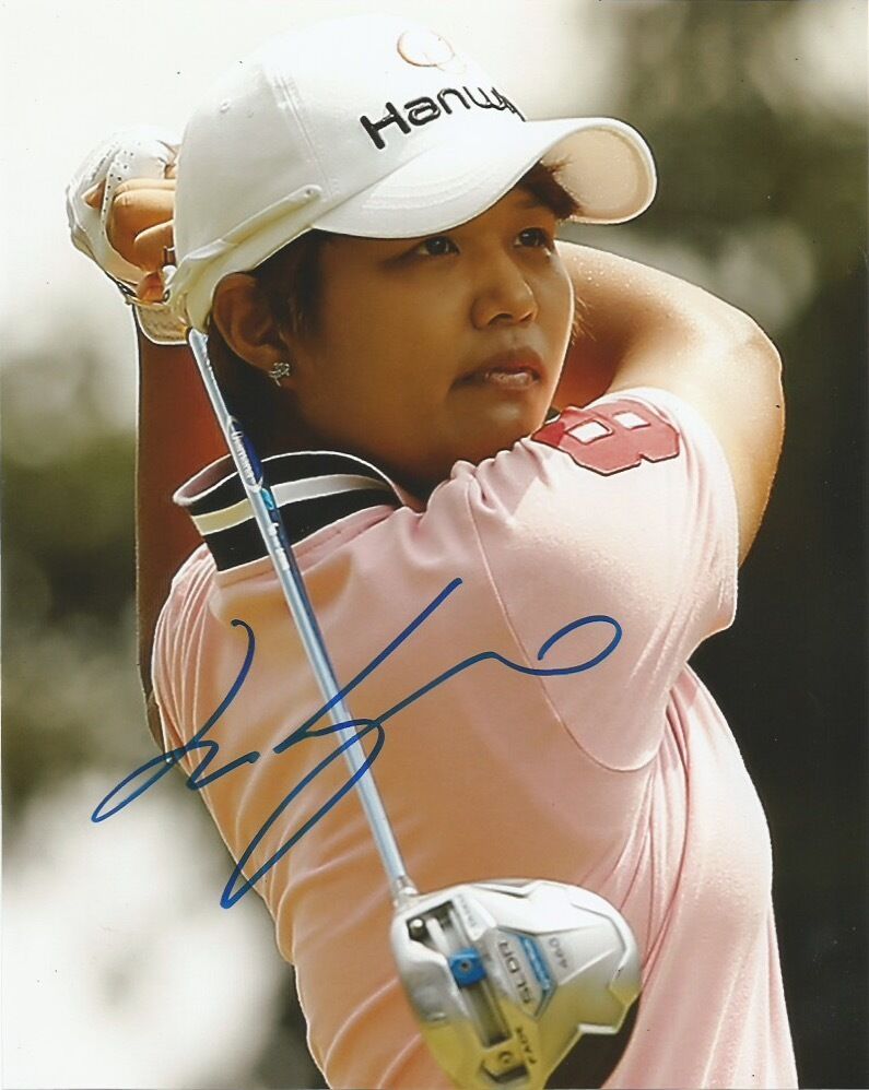 LPGA Haru Nomura Autographed Signed 8x10 Photo Poster painting COA GG