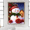 Diamond Painting -DIY Round Drill Christmas Snowman