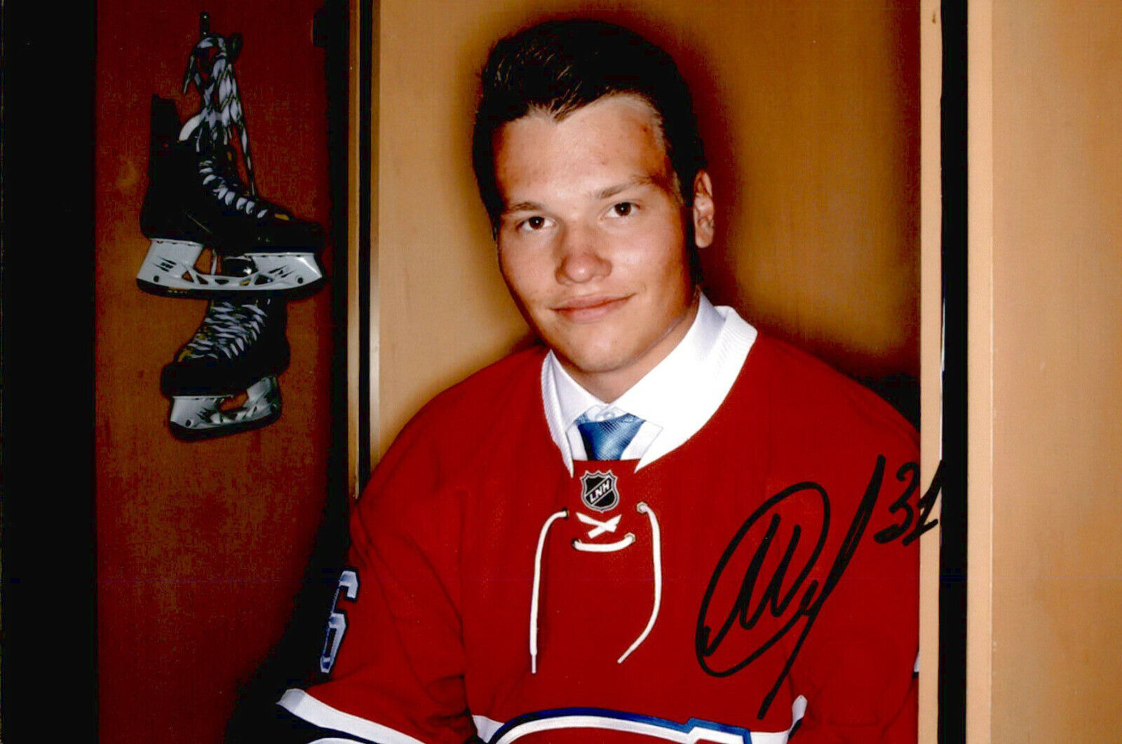 Mikhail Sergachev SIGNED 4x6 Photo Poster painting MONTREAL CANADIENS / TAMPA BAY LIGHTNING #4