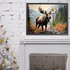 Moose-Full Round Diamond Painting 40*30CM