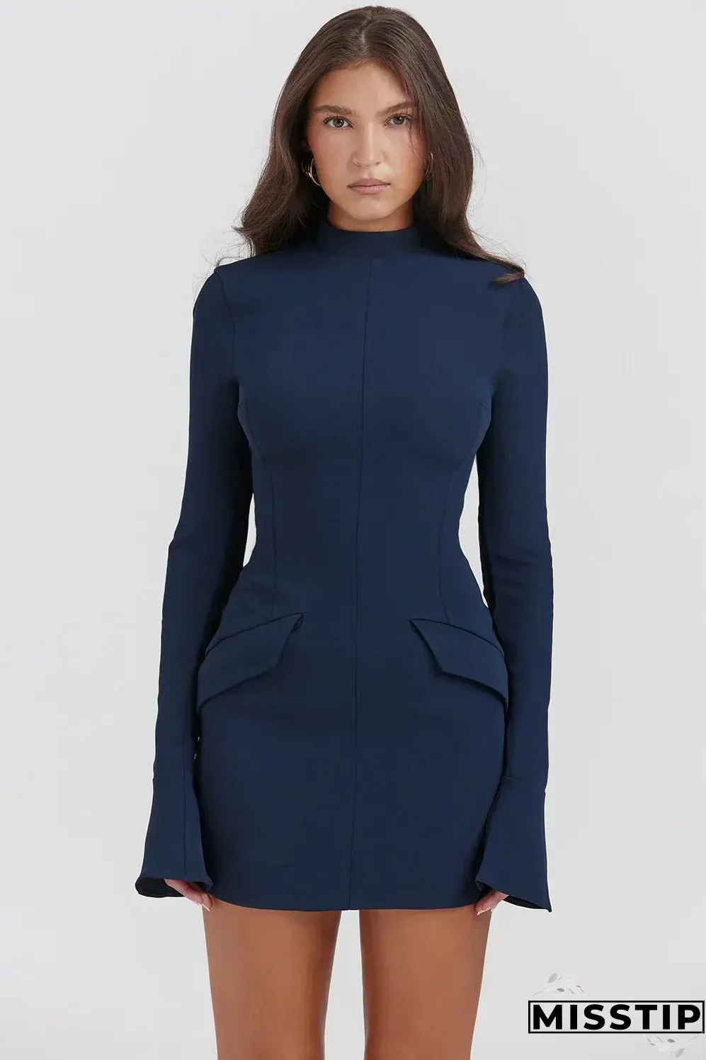 Tiffany Long Sleeve Mini Dress