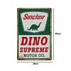 Sinclar Dino Motor Oil - Vintage Metal Signs - 20*30cm/30*40cm