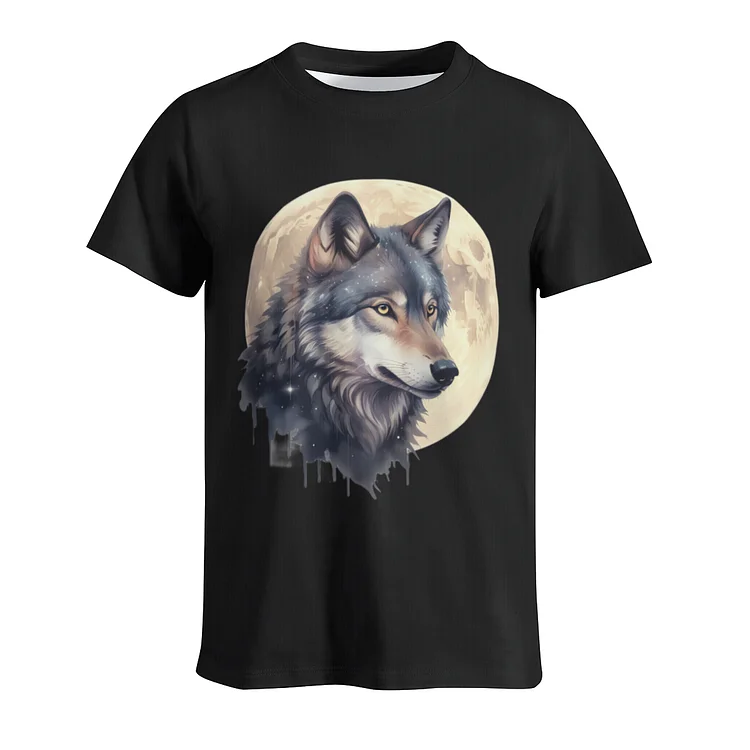 Wolf Shirt Moon 