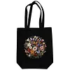 Canvas Tote Bag Embroidery Kit with Hoop Frame for Beginners Adults Sewing Art 32x37cm tapestrymarket