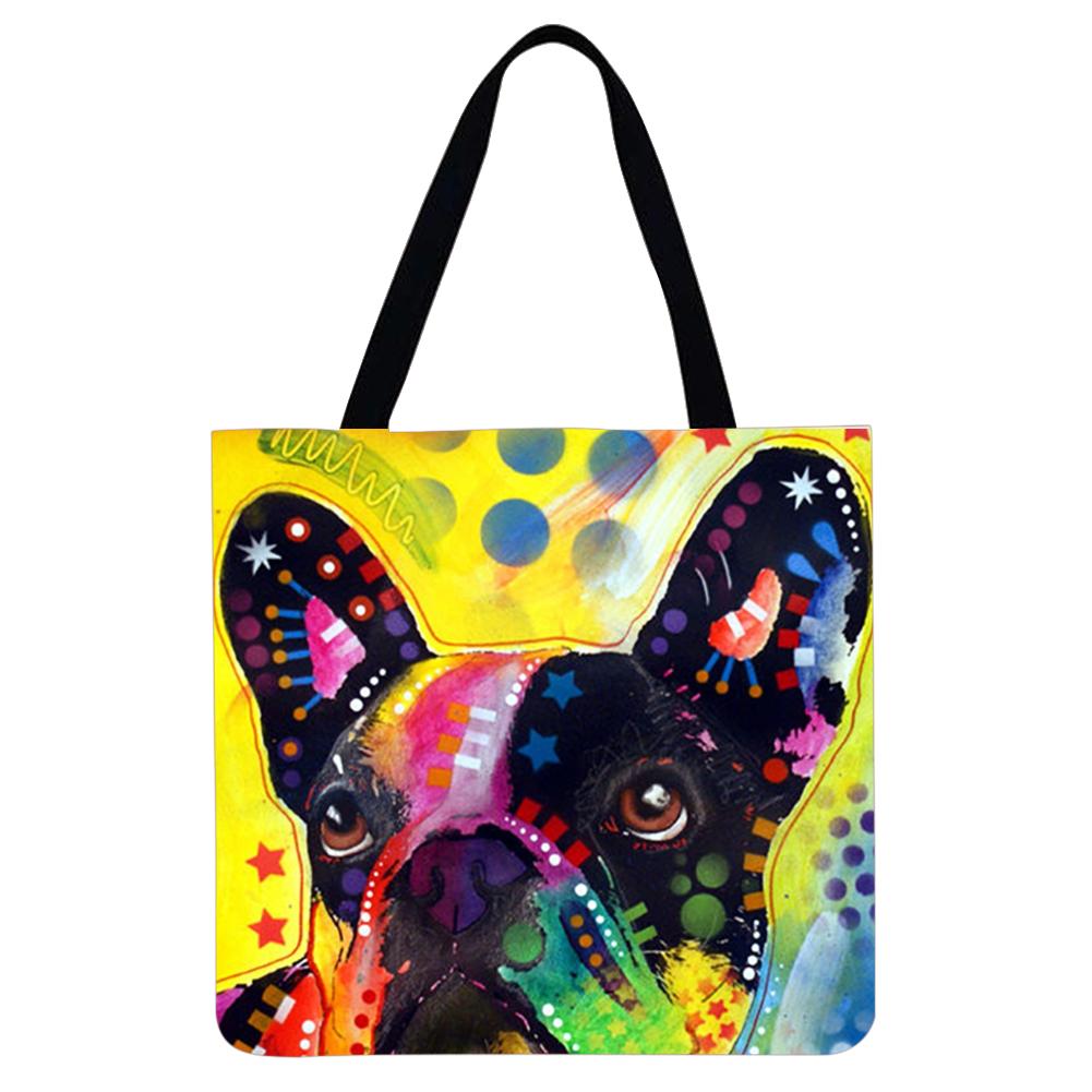 Linen Print Tote Bag linen-print-tote-bag