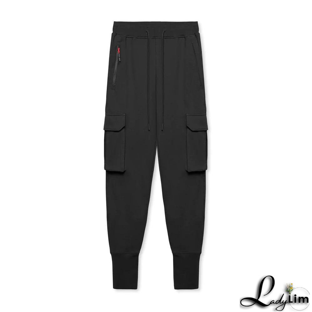 Men's Trend Fashionable Cargo Pants Slim Fit Multi-pocket