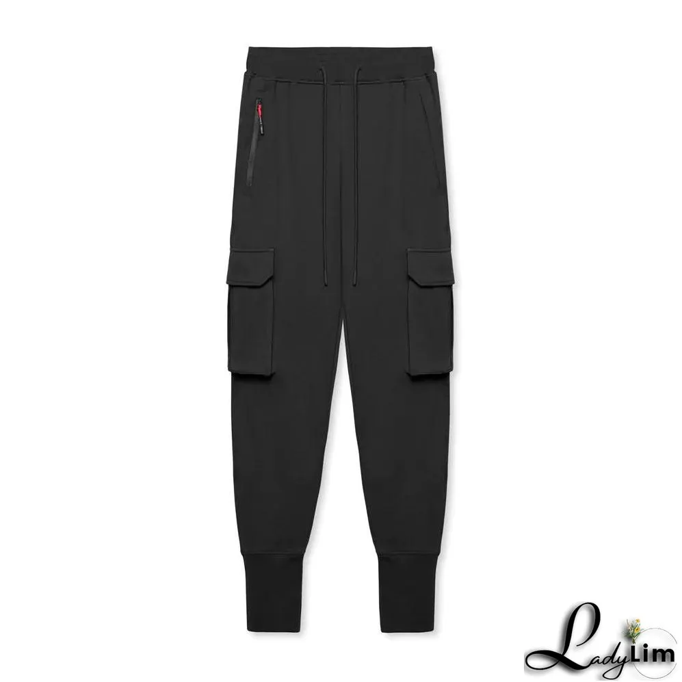 Men's Trend Fashionable Cargo Pants Slim Fit Multi-pocket
