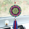 DIY Mandala Diamond Painting Drill Car Ornament Mosaic Bag Decor Pendant Kit