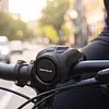 120dB Loud Bike Horn Waterproof Universal Mount Silicone Horns Type-C Rechargeable Adjustable Volume Settings Horn for Motorcycle Scooter Bicycle