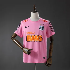 2012 Retro Santos Pink Football Jersey 1:1 Thai Quality