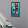 Diamond Painting -DIY Round Drill Hippocampus(60*30 CM)