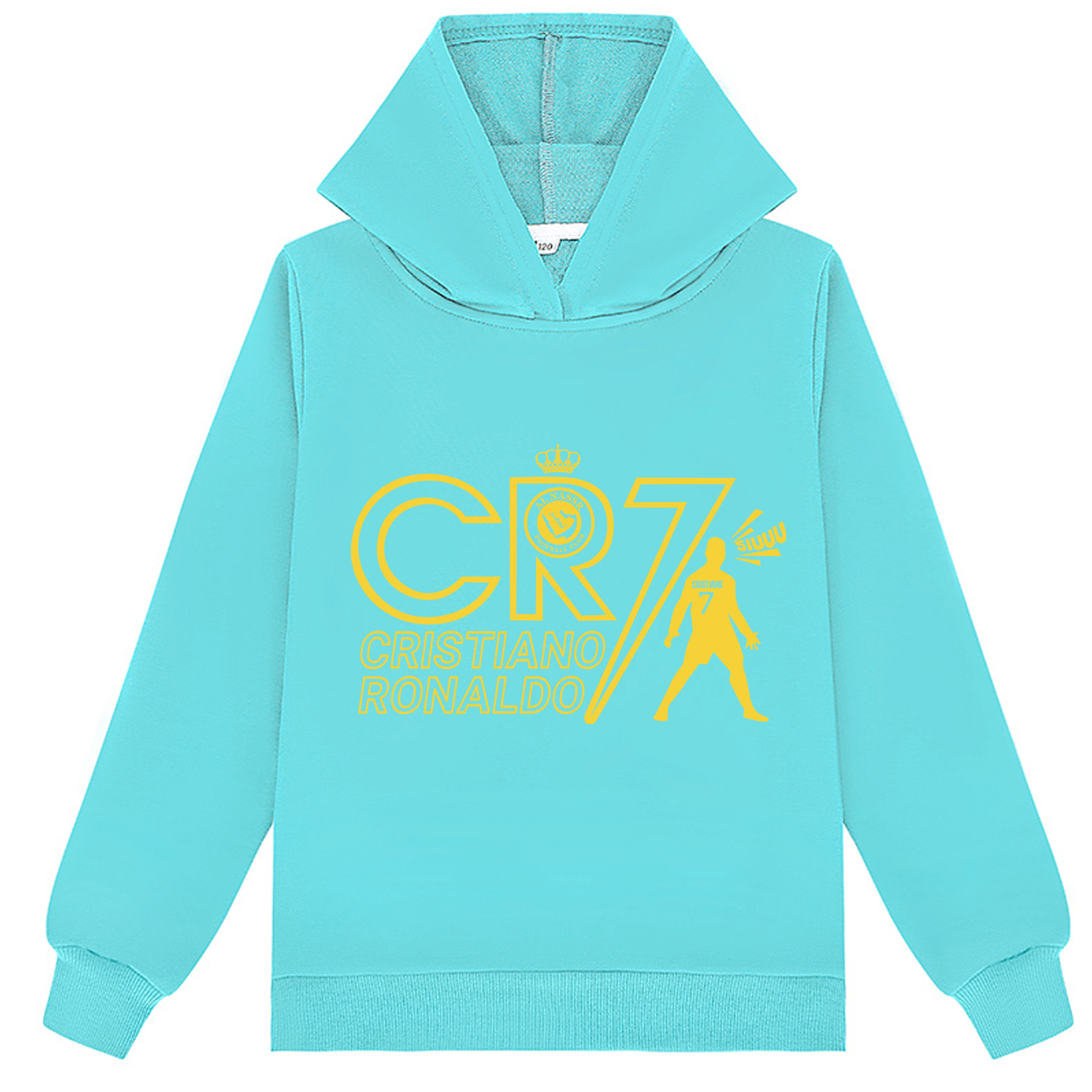 Mayoulove Unisex Cristiano Ronaldo Hoodie for Kids - Soccer Star Inspired, Trendy  Cool, Perfect for Boys  Girls-Mayoulove