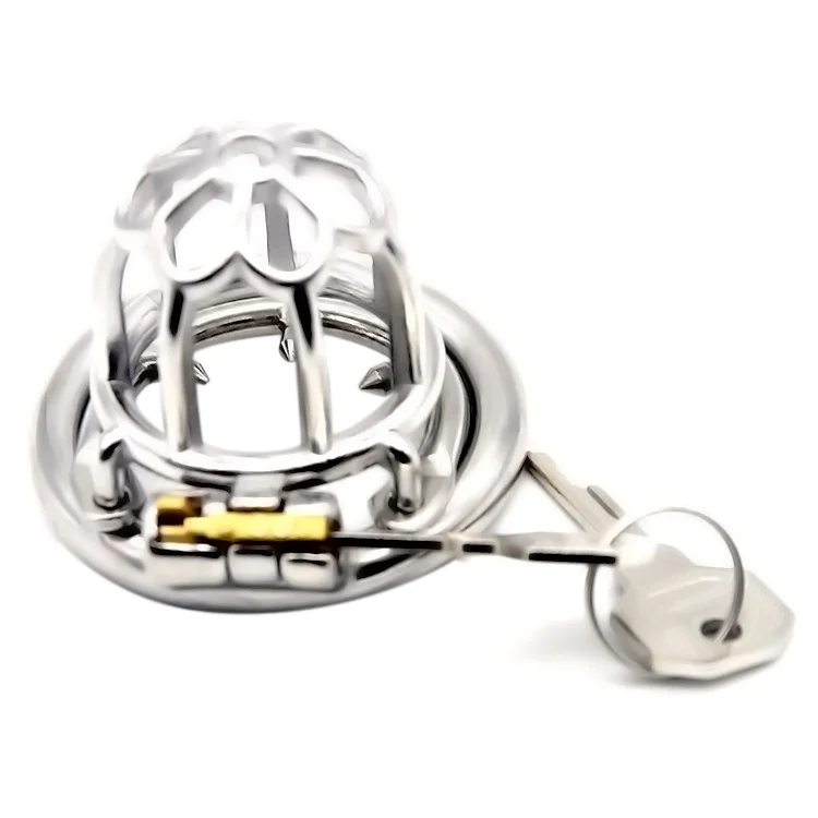 Premium Stainless Steel Sissy Chastity Cage  Weloveplugs