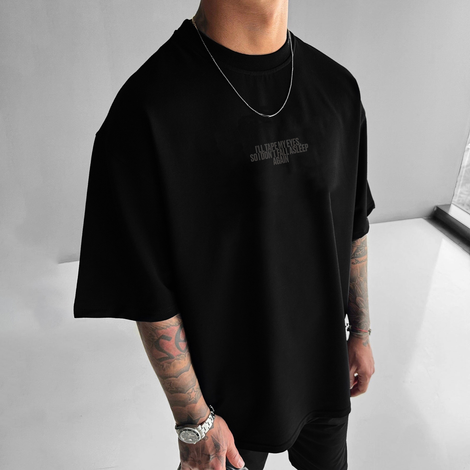 Flower Design Diablo Oversized T-shirt