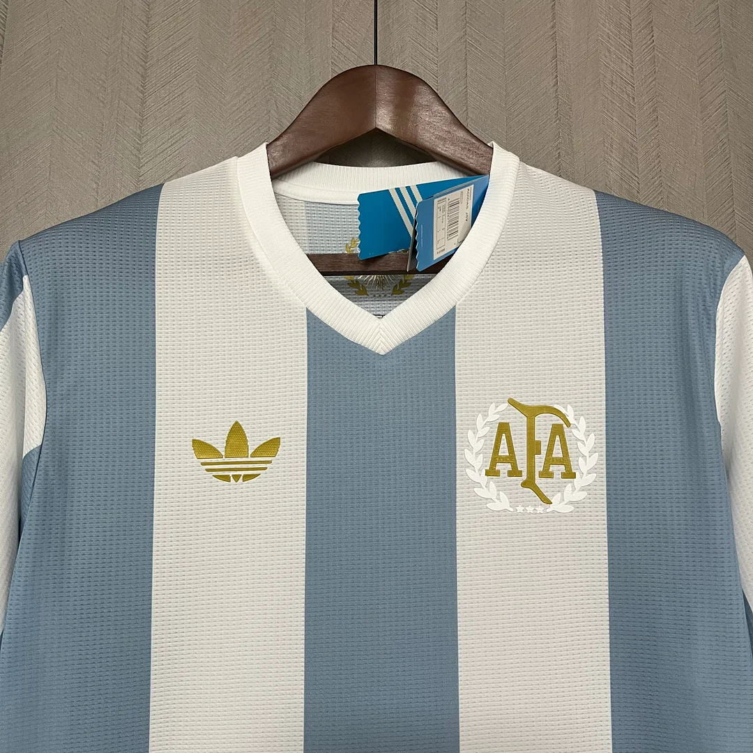 2024 Argentina 50th Anniversary Edition Soccer Jersey Thai Quality