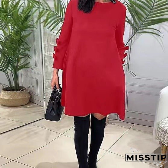 Casual and Effortless winter Dress