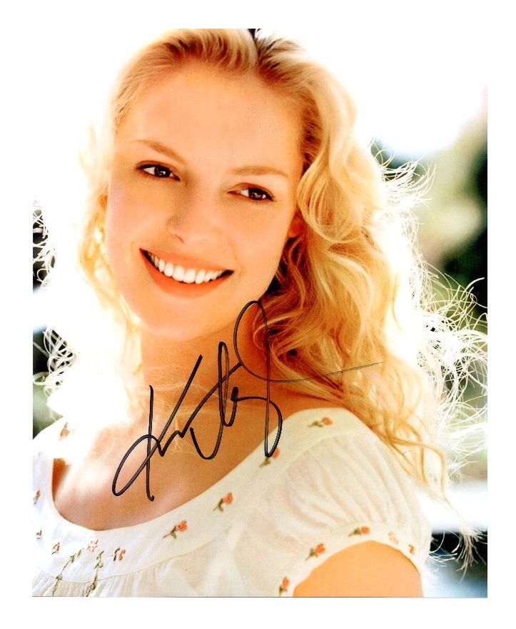 KATHERINE HEIGL AUTOGRAPHED SIGNED A4 PP POSTER Photo Poster painting PRINT 1