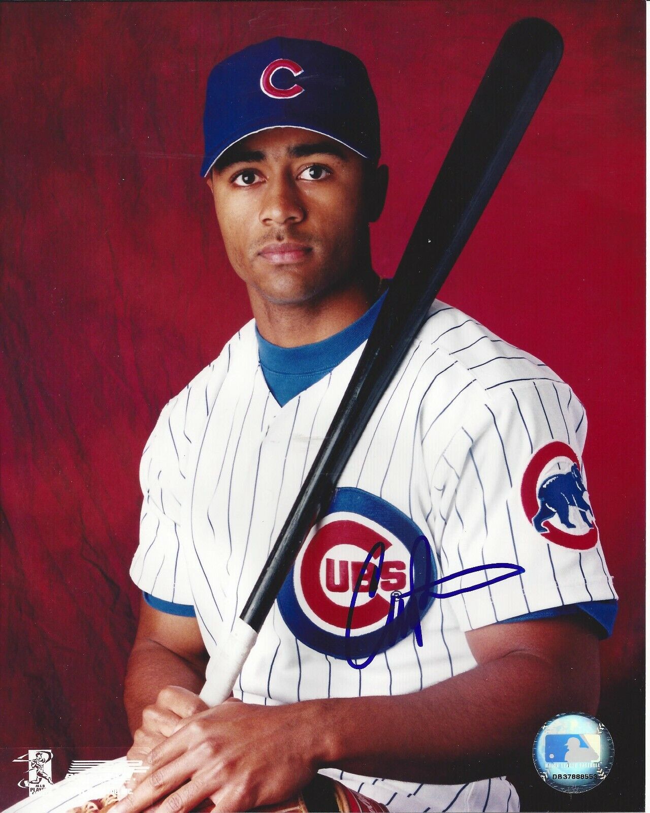 Corey Patterson Autographed 8x10 Chicago CubsA802