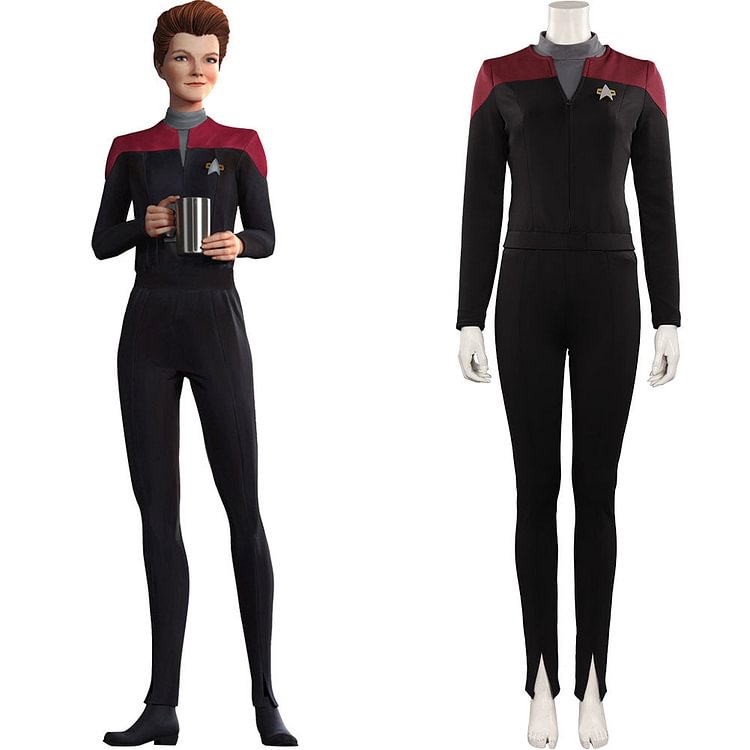 Star Trek：Prodigy-Kathryn Janeway Cosplay Costume Outfits Halloween Carnival Suit
