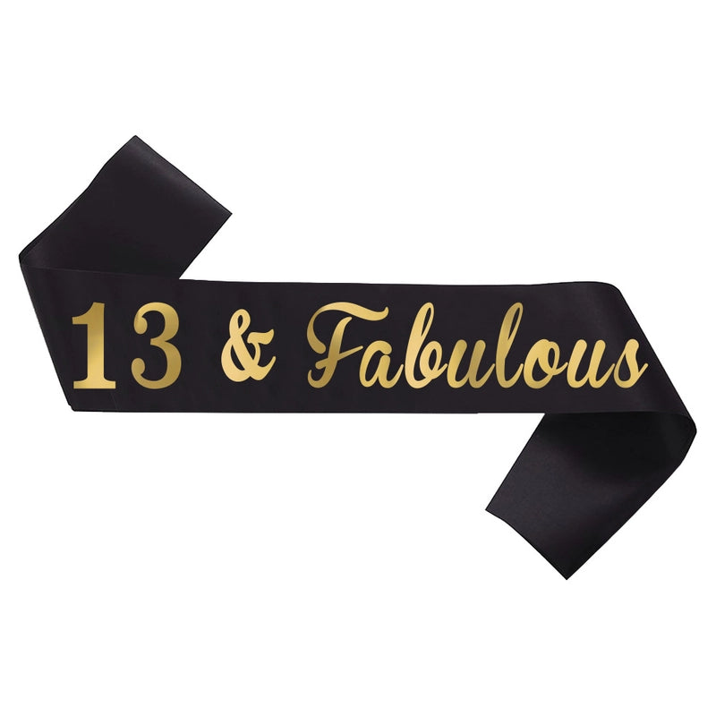 Hot Sale Champagne Birthday Shoulder Strap Crown Set 16 18 21 30 40 50 60 70 80 Headband