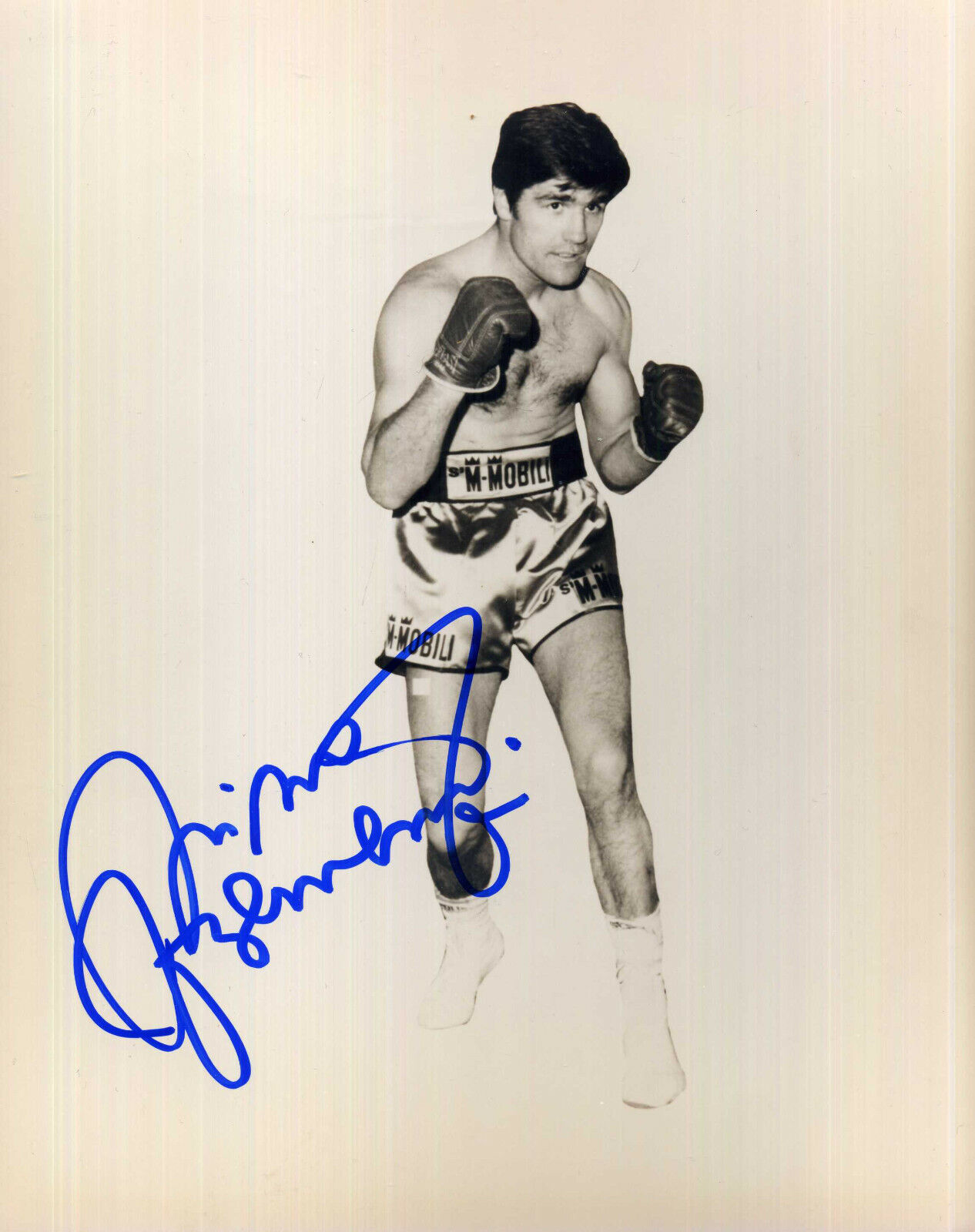 NINO BENVENUTI Signed Photo Poster paintinggraph - WORLD MIDDLEWEIGHT BOXING CHAMPION - Preprint