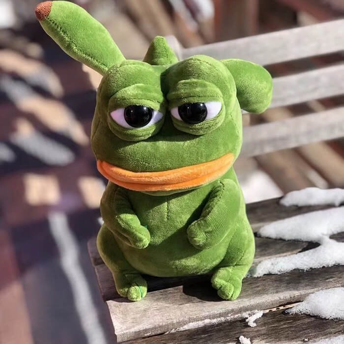 Funny Pepe the Frog Plush Toys