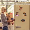 4PCS 2D/flat acrylique DIY diamond art frigo kit d&rsquo;aimants design teckel DIY art r&eacute;frig&eacute;rateur &agrave; aimant autocollant magn&eacute;tique diamond art d&eacute;coration r&eacute;frig&eacute;rateur bo&icirc;te aux lettres d&eacute;coration maison bricolage