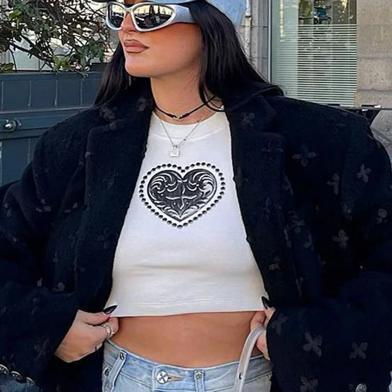 Uveng T-shirt Fashion Casual Short-sleeved Summer Blouses