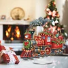 Diamond Painting Christmas Train Desktop Diamond Art Kits