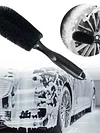 Car Wheel Wash Brush Soft Bristle Tire Cleaning Brushes Tools Car Tire Rim Brush
