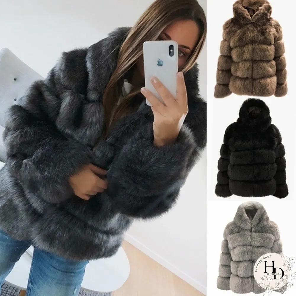 Womens Winter parkas casual & outwear hoodies coats furcoats woman clothes warm jacket