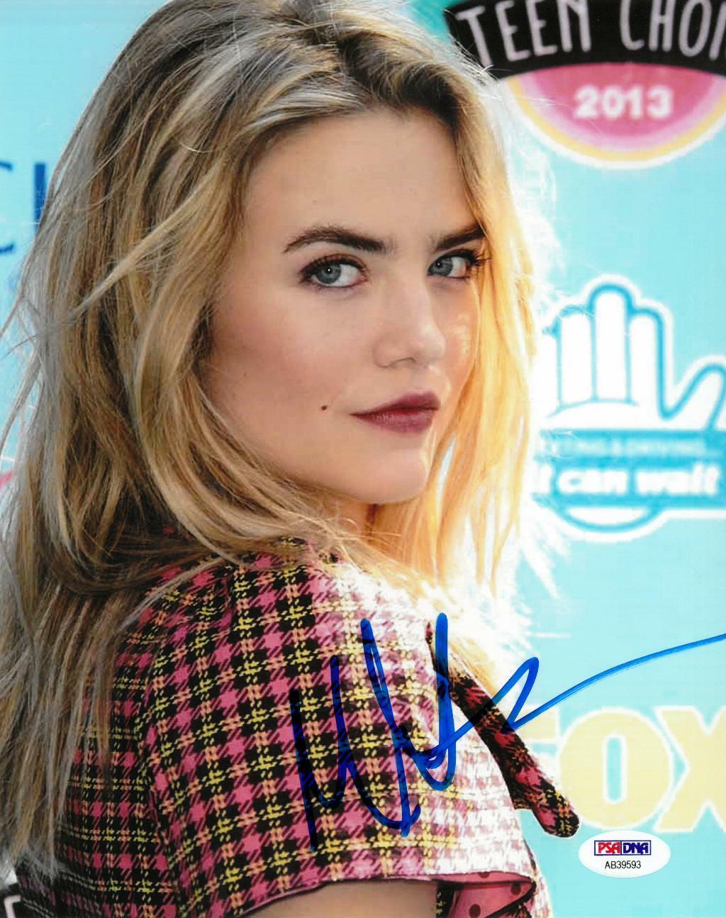 Maddie Hasson Signed Authentic Autographed 8x10 Photo Poster painting PSA/DNA #AB39593