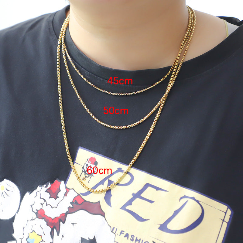 2 Pieces Stainless Steel Electroplating Chains