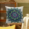 Mandala-11CT Stamped Cross Stitch Pillowcase 45*45cm tapestrymarket