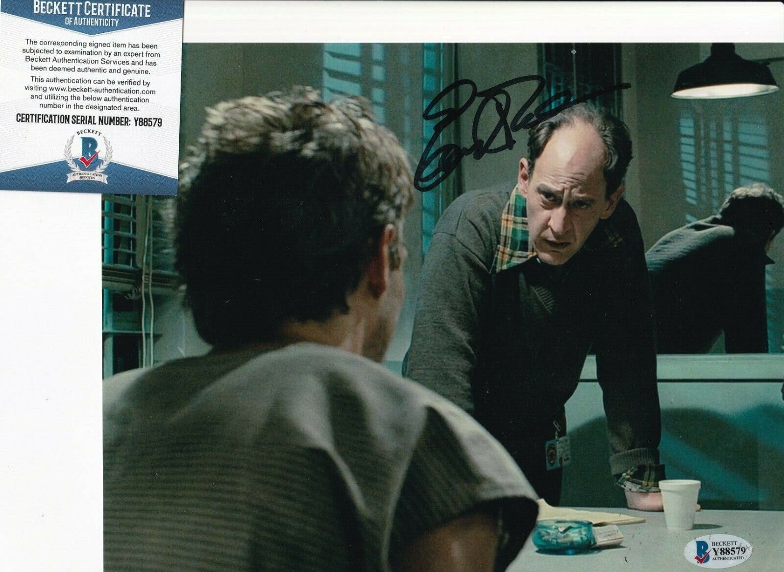 EARL BOEN signed (THE TERMINATOR) Movie Silberman 8X10 Photo Poster painting BECKETT BAS Y88576