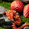 3D Printed Dragon Eggs with Dragon Inside Articulated Dragon Fidget Toy