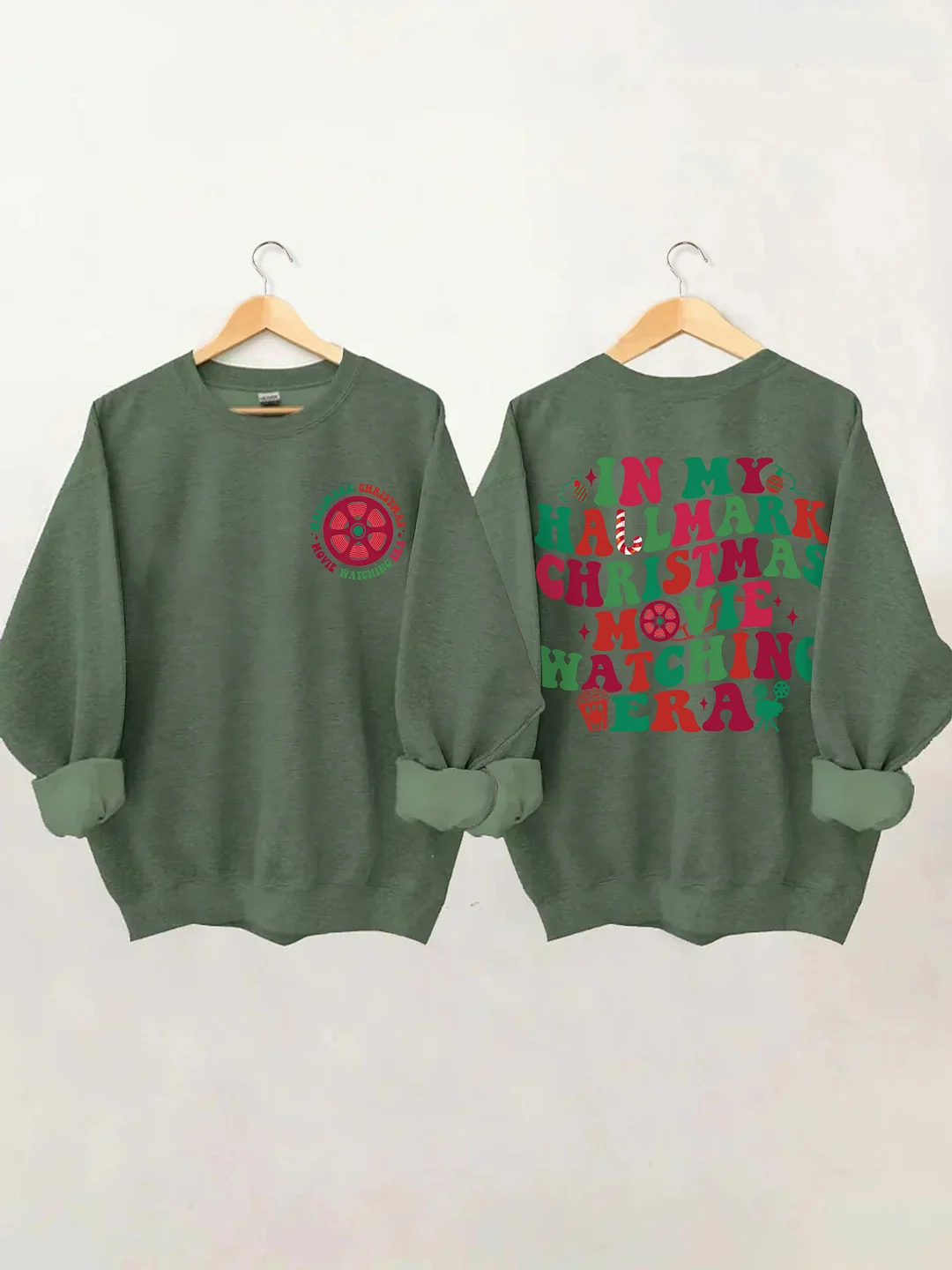 Christmas Movie Watching Era Sweatshirt