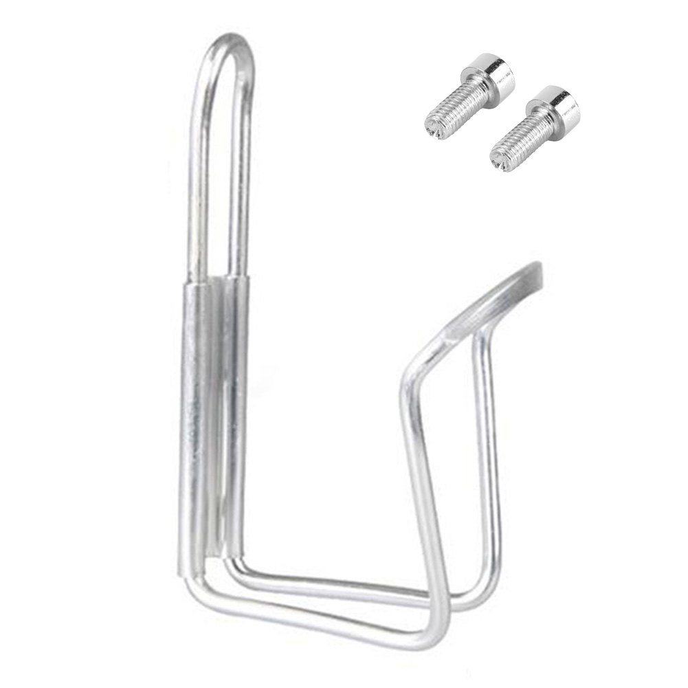 

Aluminum Alloy Bicycle Water Bottle Holder MTB Bike Kettle Support Bracket, Silver, 501 Original