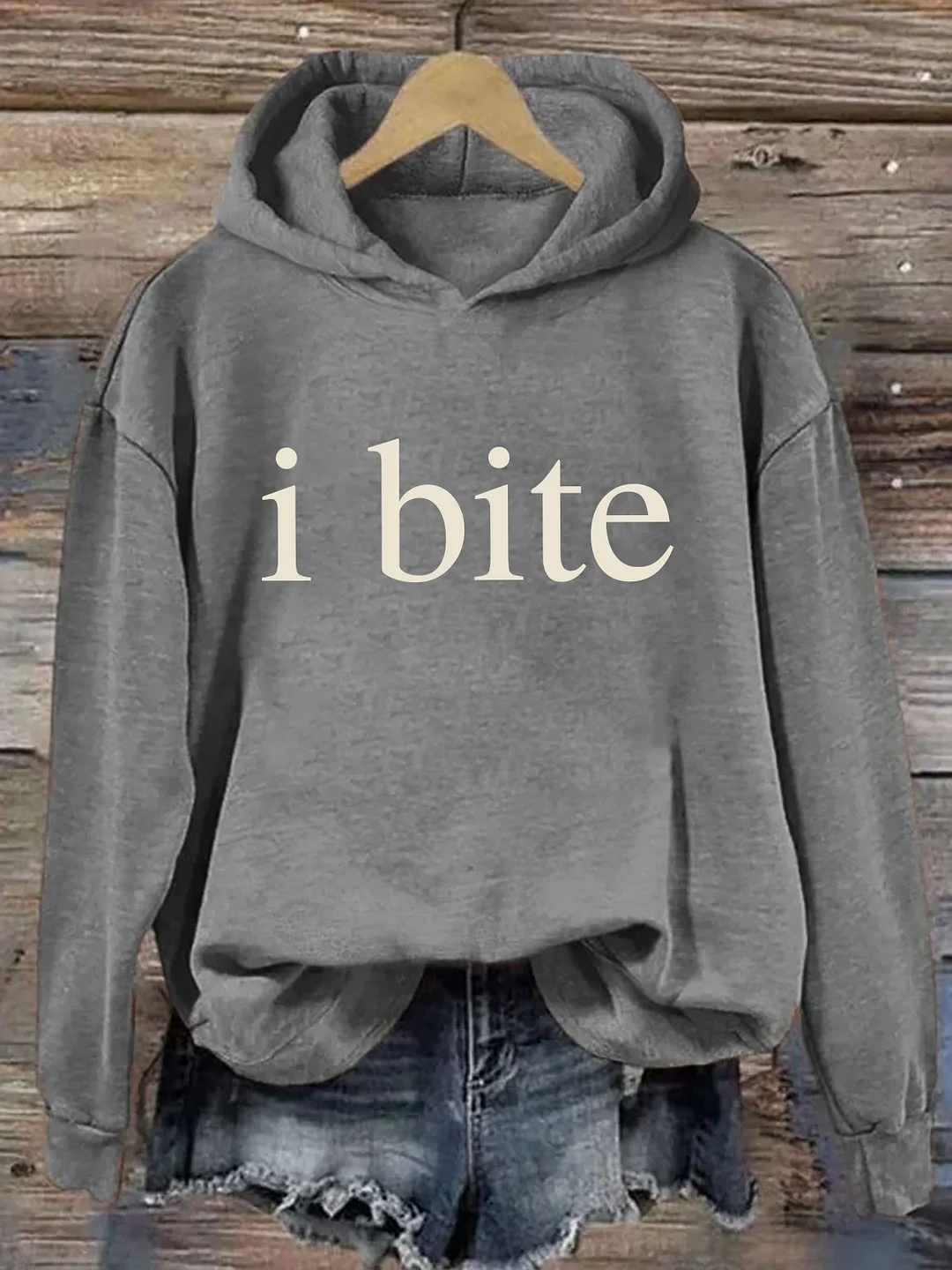 I Bite Hoodie