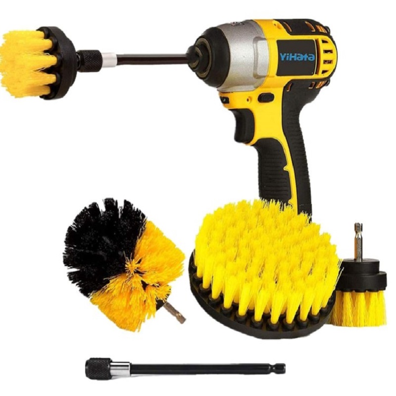 

4-piece drilling cleaning brush multi-purpose shower brush is very suitable, 501 Original