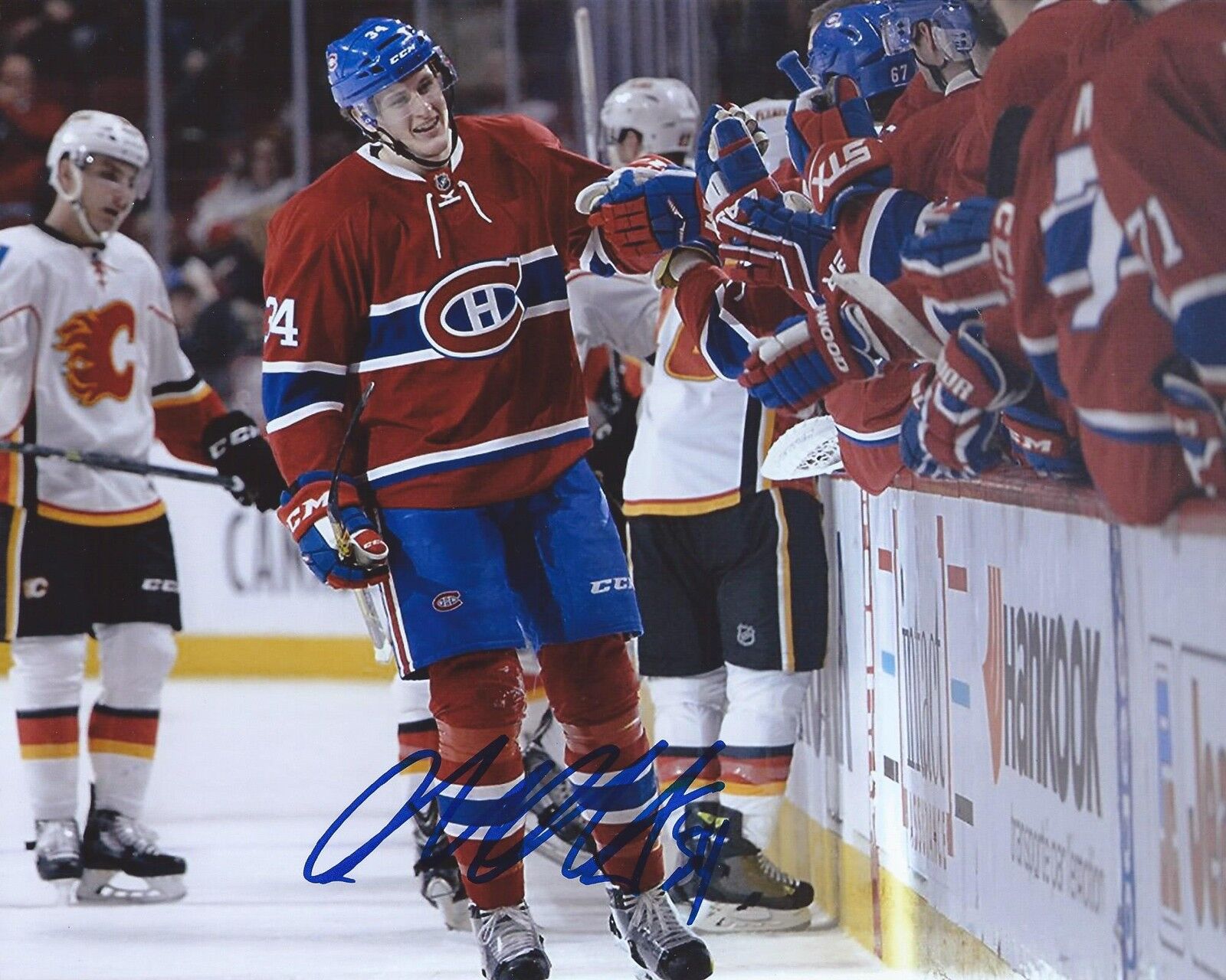 Michael McCarron Signed 8x10 Photo Poster painting Montreal Canadiens Autographed COA B