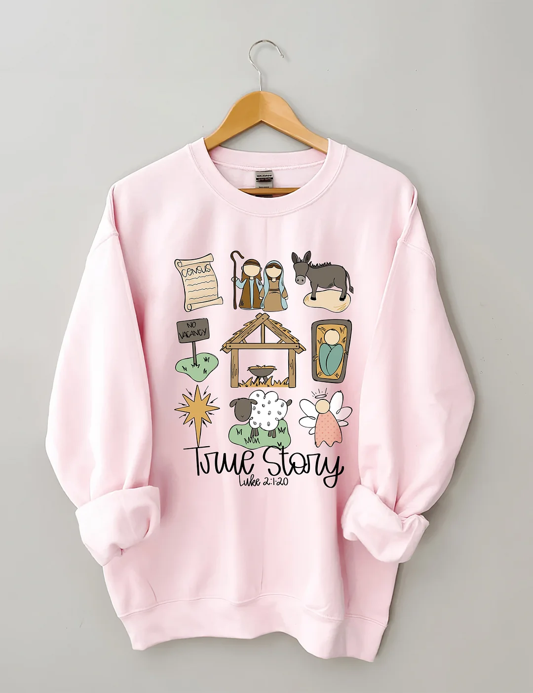 True Story Faith Based Christmas Sweatshirt