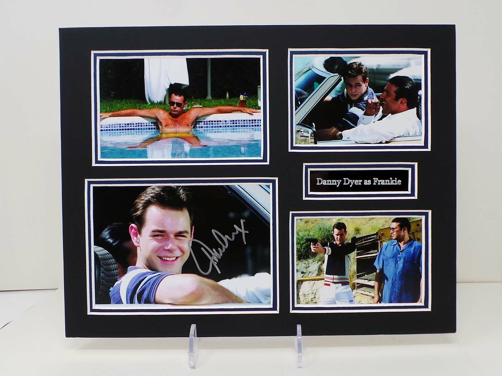 Danny DYER Signed Mounted Frankie The Business Photo Poster painting Display 4 AFTAL RD COA
