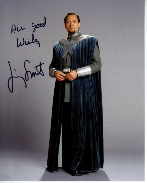 JIMMY SMITS Signed Autographed STAR WARS SENATOR BAIL ORGANA Photo Poster painting