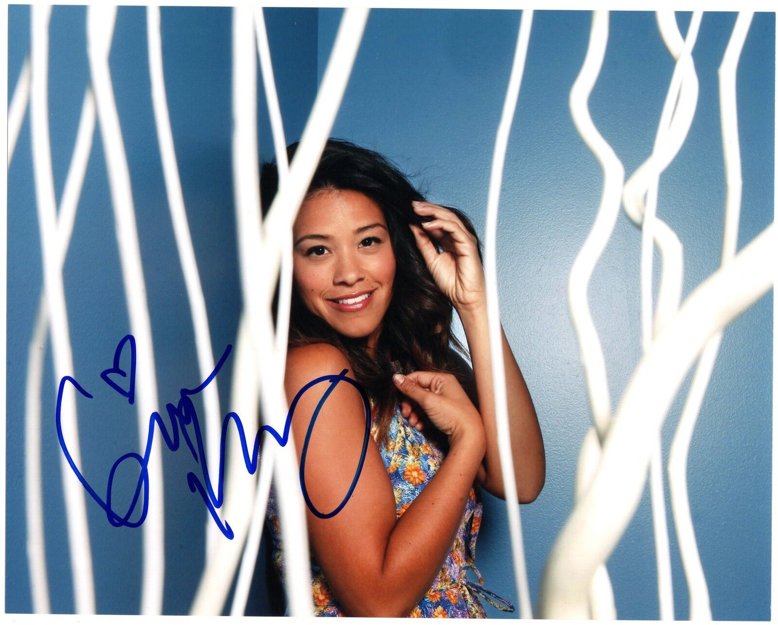 Gina Rodriguez Jane the Virgin Filly Brown Signed 8x10 Photo Poster painting w/COA #2