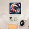 Rose Skull-11CT Stamped Cross Stitch 40*40cm/15.75*15.75in tapestrymarket