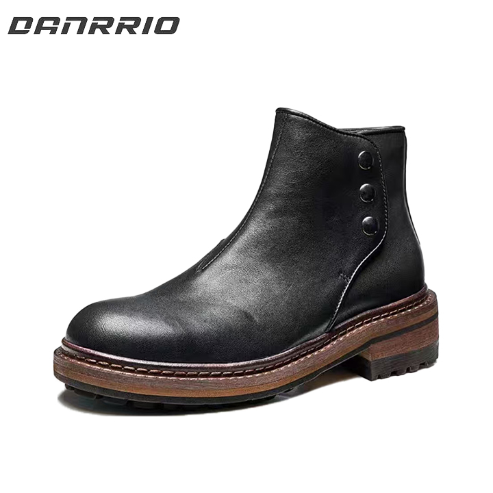 DANRRIO Fashion Leisure Retro Trend British Boots DANRRIO.COM DANRRIO
